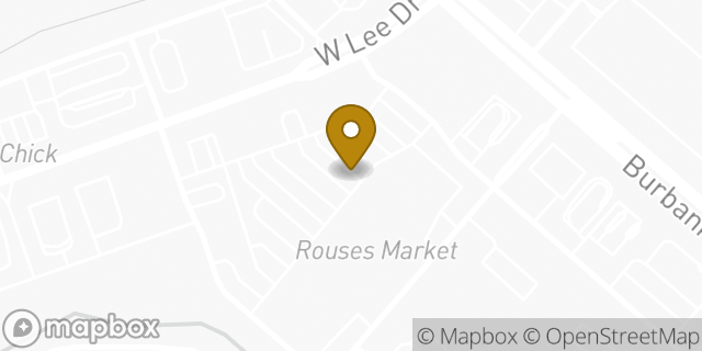 Map showing the location of Coinme in Baton Rouge, LA 70820