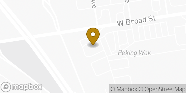 Map showing the location of McDonald's in Columbus, OH 43222