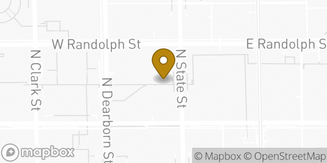 Map showing the location of Banana Republic in Chicago, IL 60602