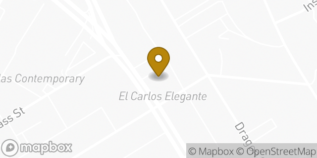 Map showing the location of The UPS Store in Dallas, TX 75207