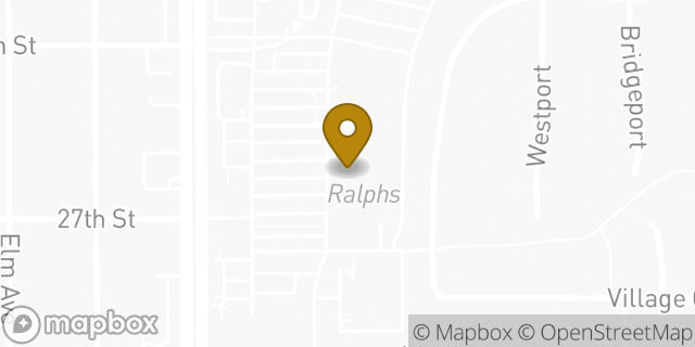 Map showing the location of Starbucks Coffee Company in Manhattan Beach, CA 90266