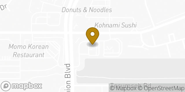 Map showing the location of Amazon Locker - Supporter in Colorado Springs, CO 80920