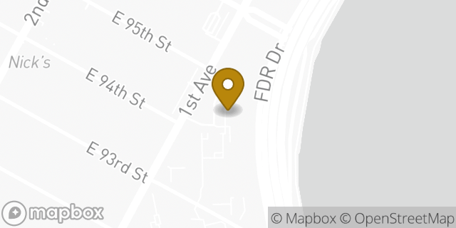 Map showing the location of Amazon Locker - Allspice in New York, NY 10128