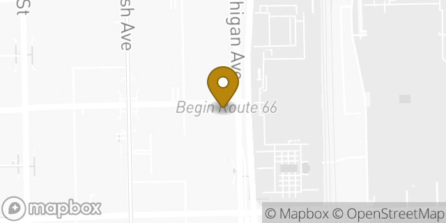 Map showing the location of Starbucks in Chicago, IL 60604