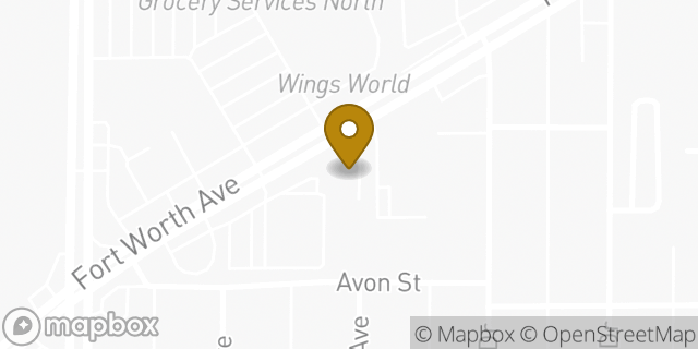 Map showing the location of Amazon Locker - Derio in Dallas, TX 75211