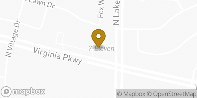 Map showing the location of ATM 7ELEVEN-FCTI in McKinney, TX 75071