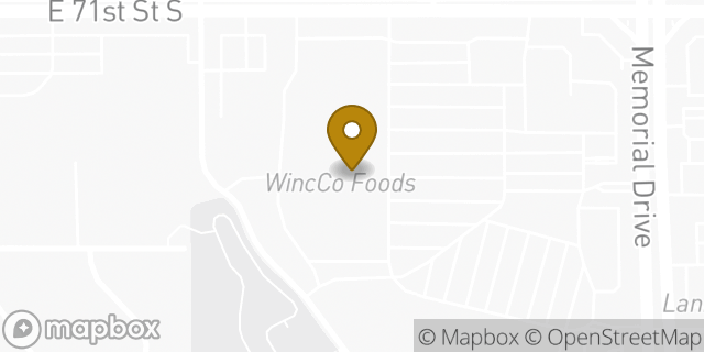 Map showing the location of Coinme in Tulsa, OK 74133