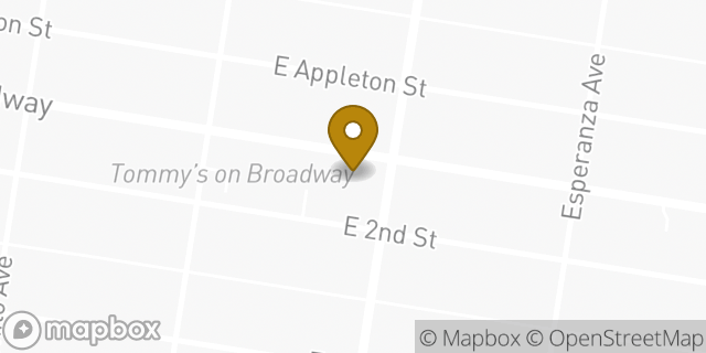 Map showing the location of Amazon Locker - Penche in Long Beach, CA 90802