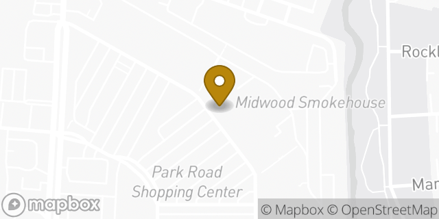 Map showing the location of J.Crew Factory in Charlotte, NC 28209