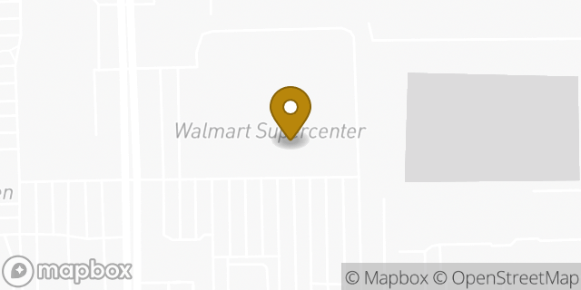 Map showing the location of Walmart in Pearland, TX 77584