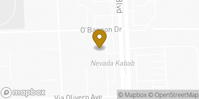 Map showing the location of Avis in Las Vegas, NV 89146