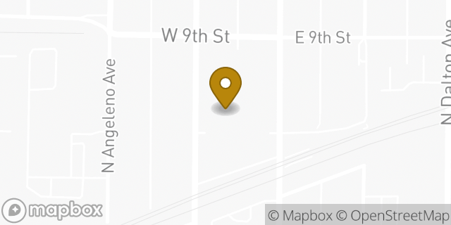 Map showing the location of CVS Pharmacy in Azusa, CA 91702