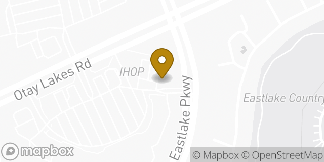Map showing the location of Chipotle Mexican Grill in Chula Vista, CA 91915