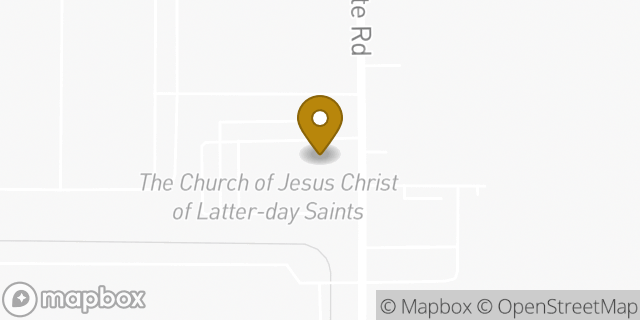 Map showing the location of The Church of Jesus Christ of Latter-day Saints in Mesa, AZ 85212