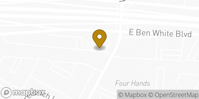 Map showing the location of Subway in Austin, TX 78741