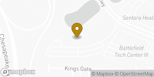 Map showing the location of Chubb Group of Insurance Co in Chesapeake, VA 23320