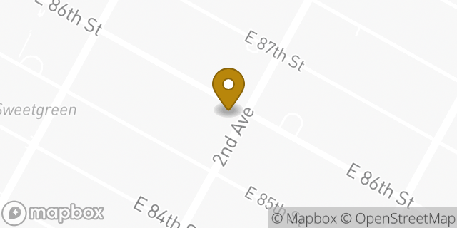 Map showing the location of Chase Bank in New York, NY 10028
