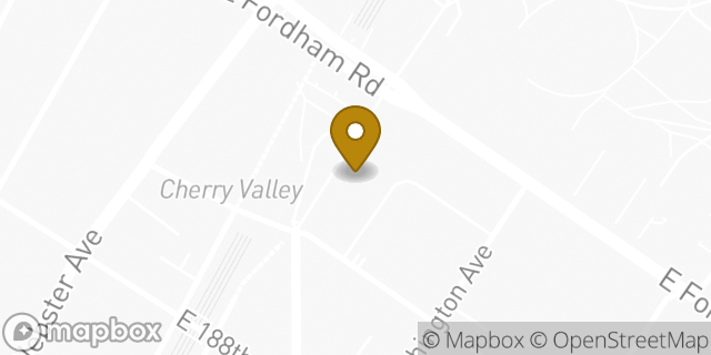 Map showing the location of Panera Bread in Bronx, NY 10458