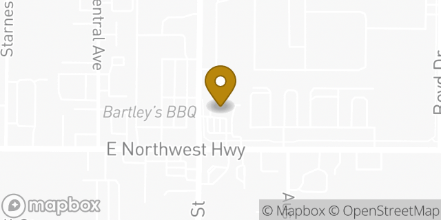Map showing the location of Amazon Locker - Milan in Grapevine, TX 76051