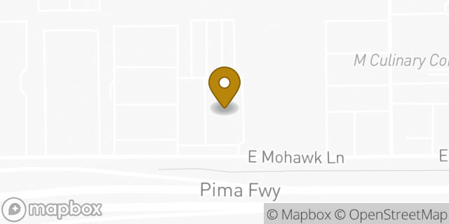 Map showing the location of CubeSmart Self Storage in Phoenix, AZ 85050