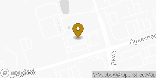 Map showing the location of Amazon Locker - Princess in Savannah, GA 31405