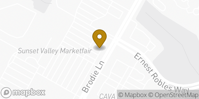 Map showing the location of Chipotle Mexican Grill in Sunset Valley, TX 78745