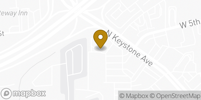 Map showing the location of The UPS Store in Reno, NV 89503