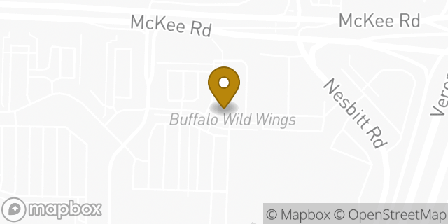 Map showing the location of Buffalo Wild Wings in Fitchburg, WI 53719