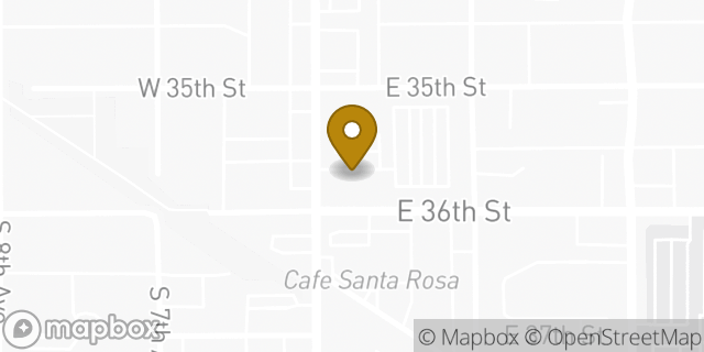 Map showing the location of CubeSmart Self Storage in Tucson, AZ 85713