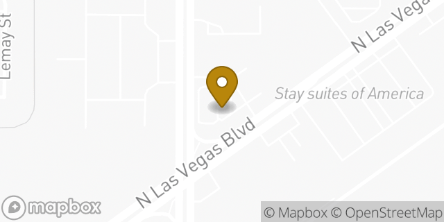 Map showing the location of McDonald's in Las Vegas, NV 89115