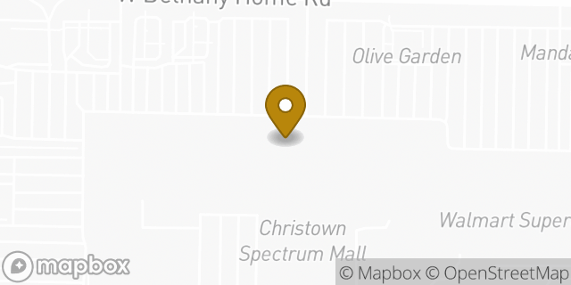 Map showing the location of Foot Locker in Phoenix, AZ 85015