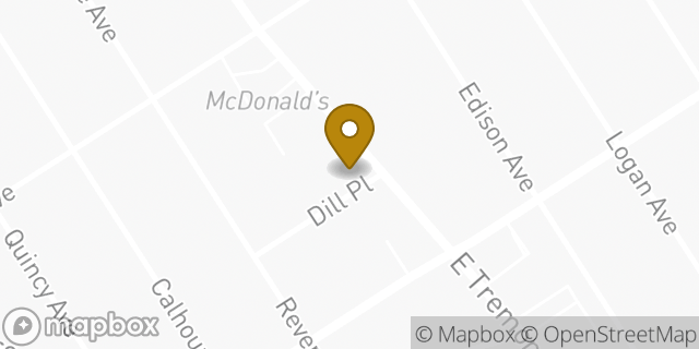 Map showing the location of Subway in Bronx, NY 10465