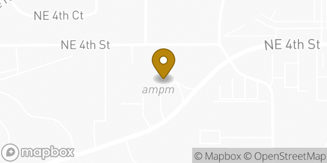 Map showing the location of Amazon Locker - Crumpet in Renton, WA 98056
