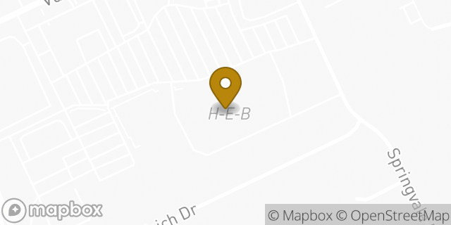 Map showing the location of H-E-B in San Antonio, TX 78227
