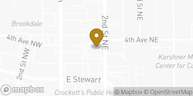Map showing the location of McDonald's in Puyallup, WA 98372
