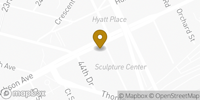 Map showing the location of Chipotle Mexican Grill in Long Island City, NY 11101