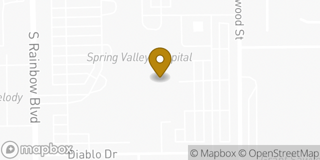 Map showing the location of Subway in Las Vegas, NV 89118