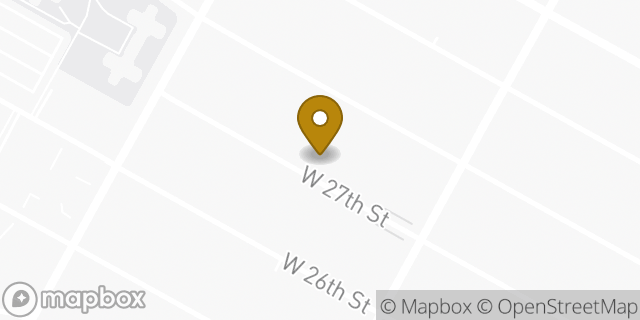 Map showing the location of Starbucks in New York, NY 10001