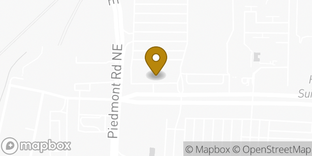 Map showing the location of The UPS Store in Atlanta, GA 30324