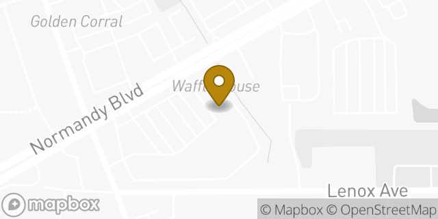 Map showing the location of Papa John's Pizza in Jacksonville, FL 32205