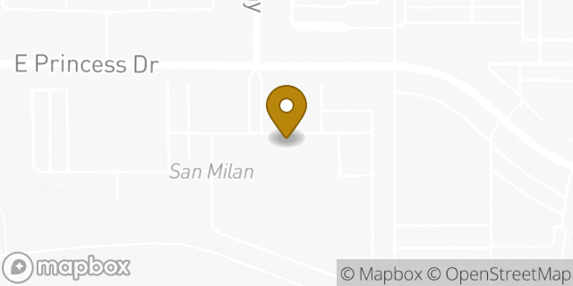 Map showing the location of Amazon Locker - Osprey in Phoenix, AZ 85054