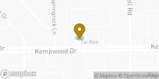 Map showing the location of EZPAWN in Houston, TX 77080