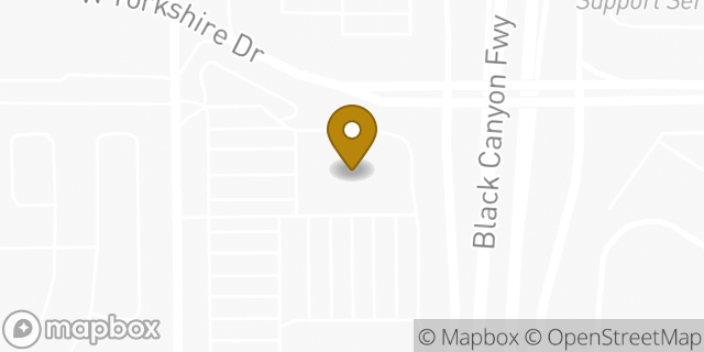 Map showing the location of Sportsman's Warehouse in Phoenix, AZ 85027