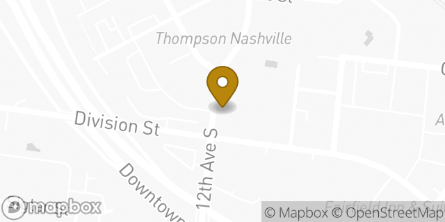 Map showing the location of Fifth Third Bank in Nashville, TN 37203