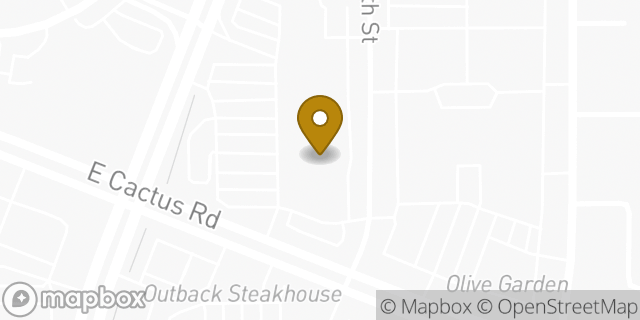 Map showing the location of ATM CVS in Phoenix, AZ 85032
