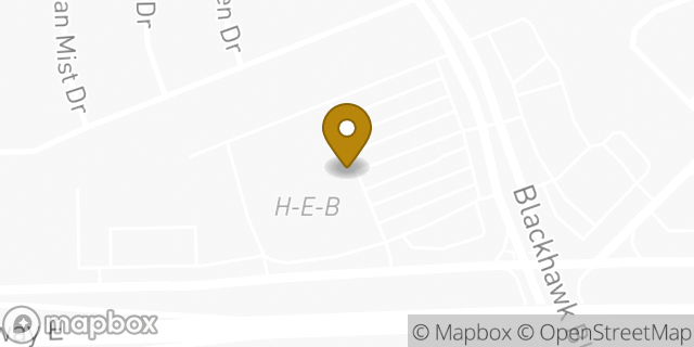 Map showing the location of H-e-b Pharmacy in Houston, TX 77075