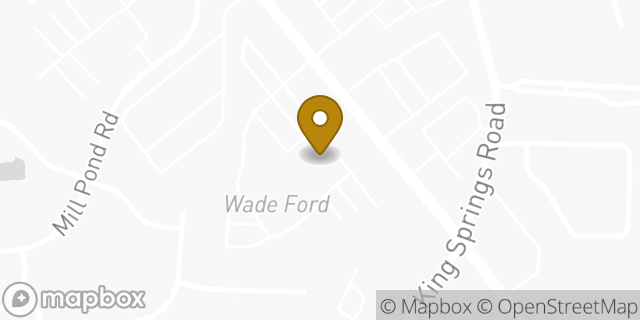 Map showing the location of Wade Ford in Smyrna, GA 30080