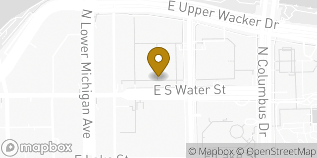 Map showing the location of Citibank in Chicago, IL 60601