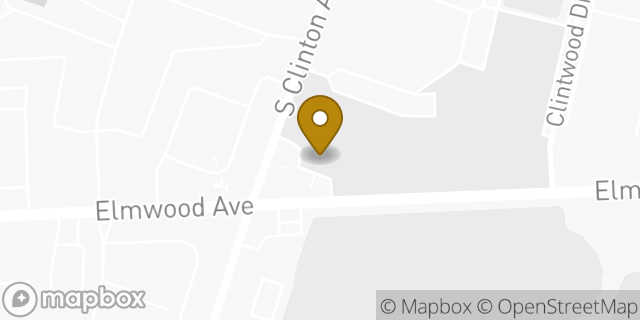 Map showing the location of Amazon Locker - Ellyn in Rochester, NY 14620