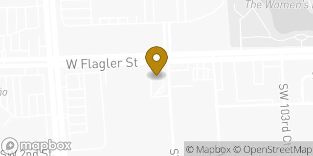 Map showing the location of McDonald's in Sweetwater, FL 33174